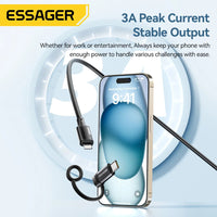 Essager Lighting To USB C Adapter 3A Fast Charging OTG for iPhone 15 xr Pro Type C To Lighting iPhone Connector OTG Converter Quick Pick Grocers