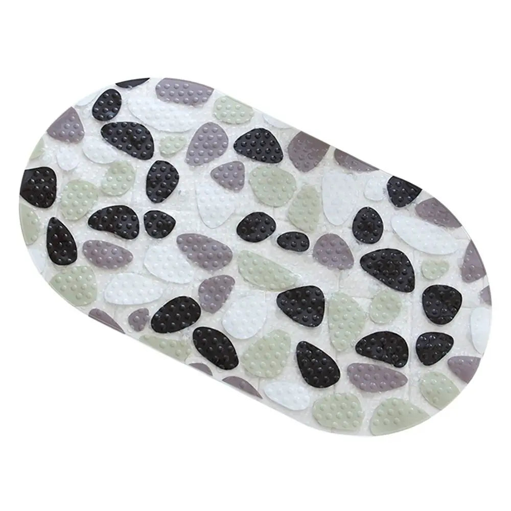 Soft Cartoon PVC Kids Anti Slip Bath Mat Non Skid Safety With Sucker Shower Mat Massage Bathtub Mats Pad Quick Pick Grocers