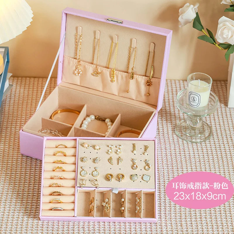 1PC Jewelry Storage Box, Necklace Earrings Jewelry Storage Box, Ideal choice for Gifts Purest Peak
