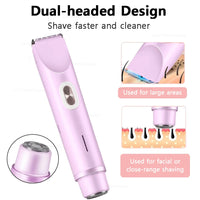 Electric Razor Woman Shaver Painless Mustache Epilator Leg Bikini Body Hair Trimmer for Women Facial Epilator Hair Remover Quick Pick Grocers