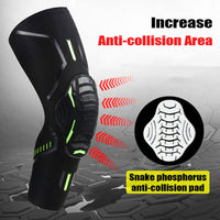 2Pcs/Pair Sport Crashproof Knee Support Pad Elbow Brace Arm Leg Compression Sleeve Outdoor Basketball Football Bicycle Protector Quick Pick Grocers