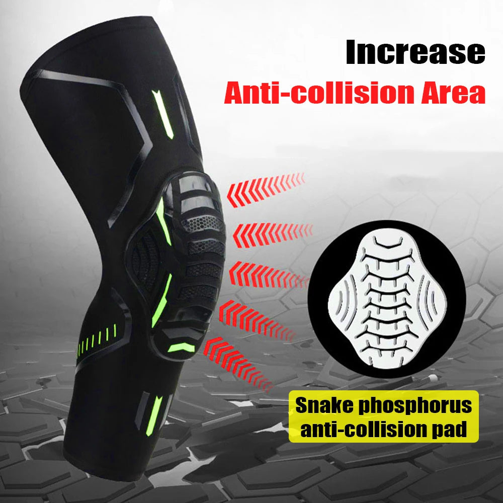 2Pcs/Pair Sport Crashproof Knee Support Pad Elbow Brace Arm Leg Compression Sleeve Outdoor Basketball Football Bicycle Protector Quick Pick Grocers