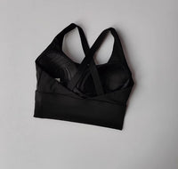 Shockproof High-Intensity Exercise Fitness Bra All-In-One Cup Running Gathered Yoga Beauty Back Breathable Sports Bra for Women Quick Pick Grocers