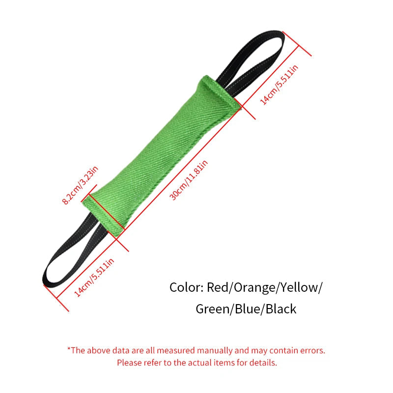 Dog Tug Toy Jute Bite Pillow Durable Training Equipment Interactive Training Toys For Large And Small Dogs Quick Pick Grocers