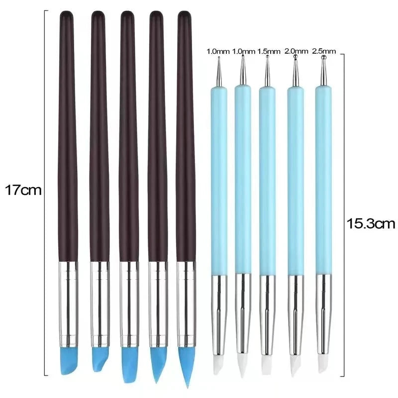 Pottery Clay Sculpting Tools Kit 8-61 Pcs/Set, Ceramic Wax Clays Carving Tools for Art Craft Pottery Sculpting Modeling Tool Set Econic Blanks