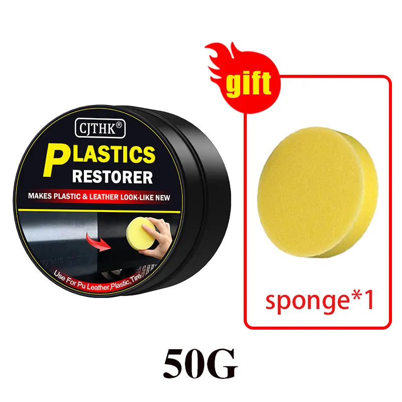 Car Plastic Restorer Back To Black Gloss Car Cleaning Products Plastic Leather Restore Auto Polish And Repair Coating Renovator Quick Pick Grocers
