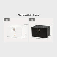 1PC Jewelry Storage Box, Necklace Earrings Jewelry Storage Box, Ideal choice for Gifts Purest Peak