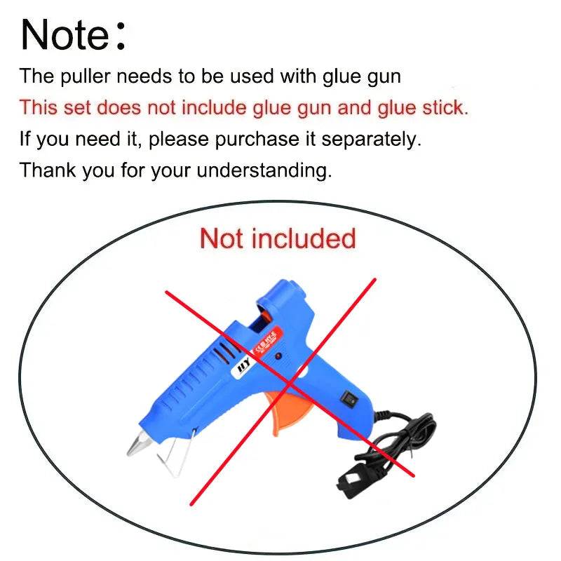 Car Dent Repair Puller, Car Repair Tools Kit With 18pcs Plastic Glue Tabs plastiT-Handle Dent Remover Universal For Car Accessor Quick Pick Grocers
