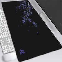 Japan Cherry Blossom Mouse Pad XXL Gray Laptops Gaming Deskmat Sakura Mousepad Anime Office Carpet Gamer Keyboard Computer Desks Quick Pick Grocers