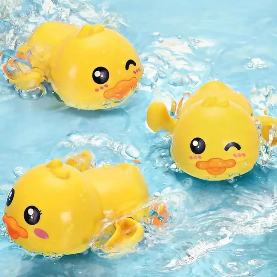 1 Pcs Bathing and Playing with Ducks Bathroom Parent Child Interaction Bathing and Swimming Toys Quick Pick Grocers