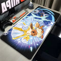 Kawaii Japan Anime Mouse Pad PC Colorful E-eevee Gamer Cabinet Mousepad HD P-pokemonS Keyboard Rug Laptop Gaming Rubber Desk Mat Quick Pick Grocers