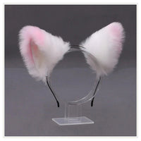 Lolita Animal Cat Fox Ear Hair Hoops Cosplay Girls Halloween Anime Headbands Headwear Hair Accessories Quick Pick Grocers