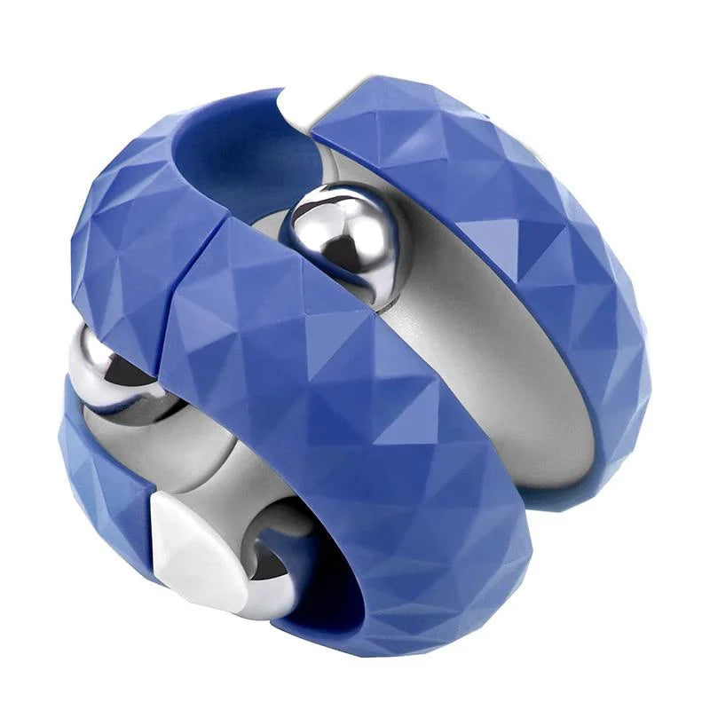 Orbit Ball Toy, Fidget Cubes Top Spinning Toy, as Stress Relief Gifts & Creative Decompression Toys, Puzzle Games for Kids Econic Blanks