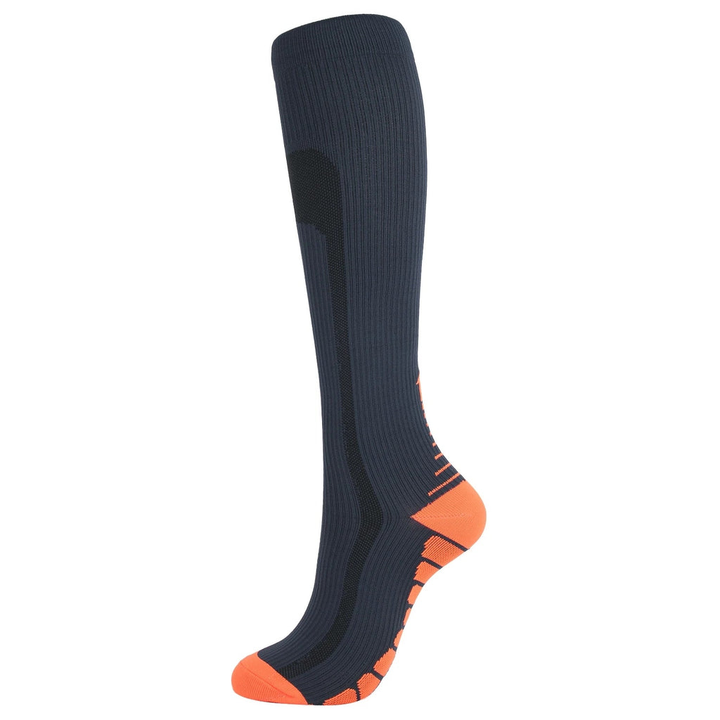 Compression Socks Varicose Veins Men's And Women's Sports Socks Football 20-30 Mmhg Elastic Anti Fatigue Pain Relief Wholesale Quick Pick Grocers