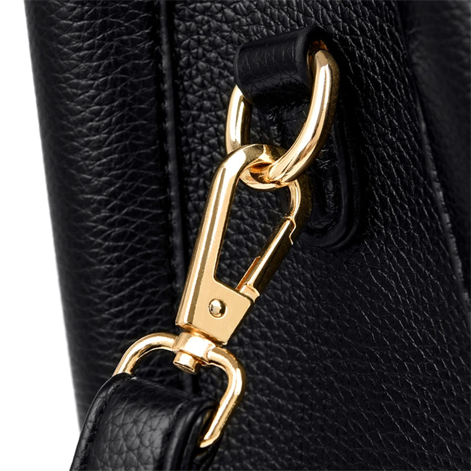 2024 Luxury Women Designer 3 Layers Shoulder Crossbody Sac Ladies Large Capacity Leather Handbags Shopper Brand Messenger Totes Quick Pick Grocers