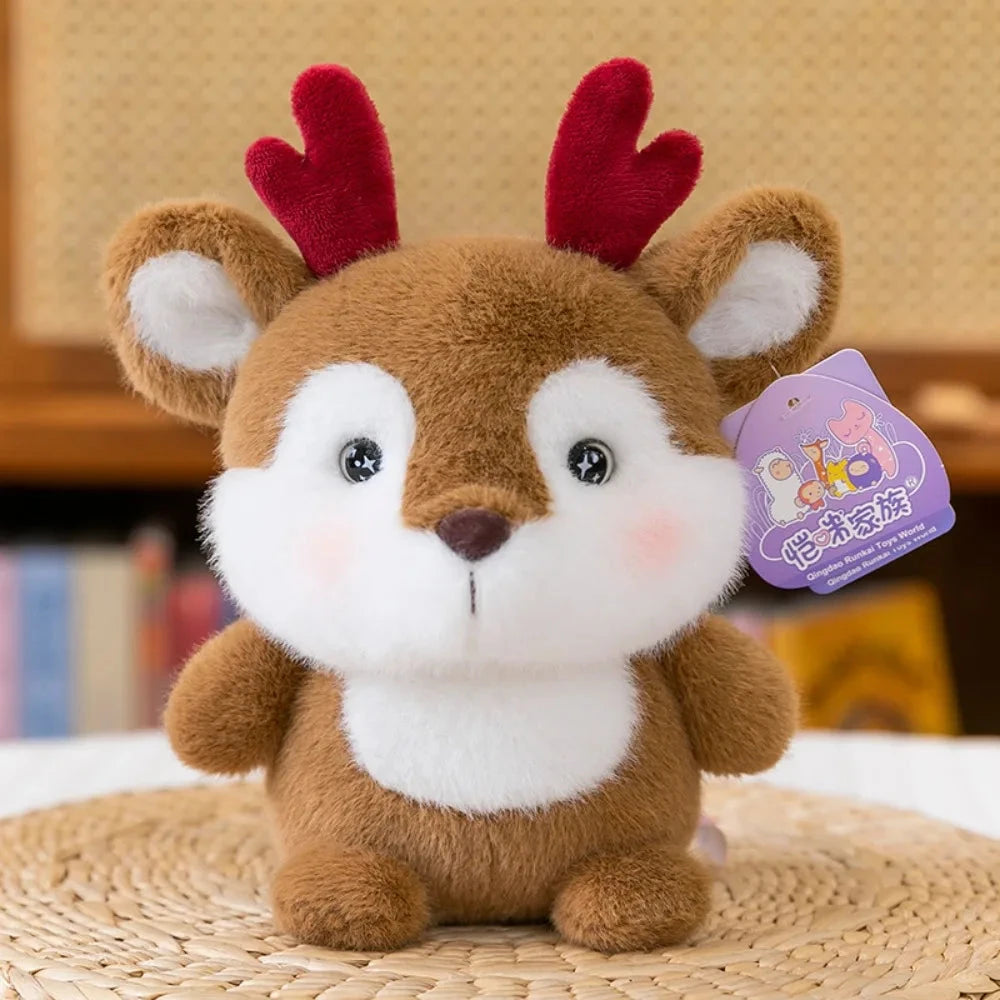 Cute 16cm Plush Companion Doll Capybara Elephant Stuffed Animal Pillow Plush Bear Animal Plush Toy Sleeping Gift Econic Blanks