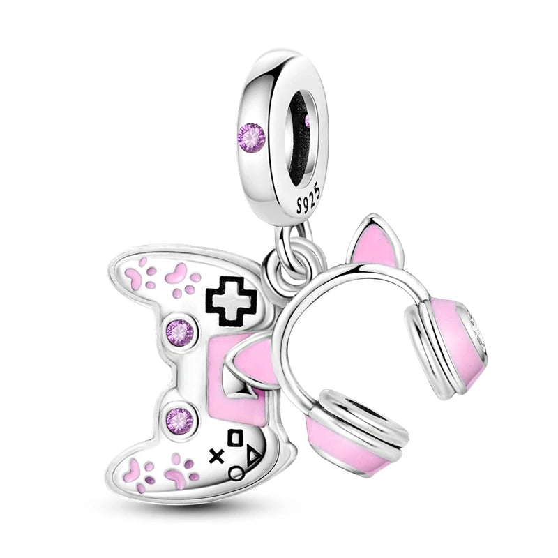 Hot Sale 925 Silver Charms Beads Fit Original Pan Bracelet Making For Woman Jewelry Fashion Pendant Econic Blanks