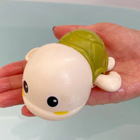 Baby Bath Toys Bathing Cute Swimming Turtle Whale Pool Beach Classic Chain Clockwork Water Toy For Kids Water Playing Toys Quick Pick Grocers