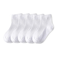5 Pairs/Lot Children Socks Boy Girl Cotton Fashion Breathable Mesh Socks Spring Summer High Quality 1-12Years Kids Birthday Gift Quick Pick Grocers