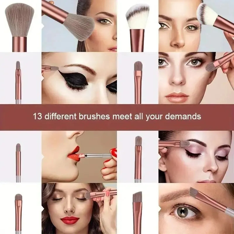 Makeup Brush Set Soft Fluffy Professiona Cosmetic Foundation Powder Eyeshadow Kabuki Blending Make Up Brush Beauty Tool Makeup Econic Blanks