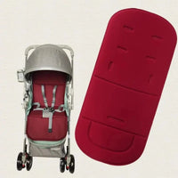 Stroller Seat Cushion Soft Baby Pushchair Car Cart High Chair Seat Trolley Cushions Kids Stroller Mattress Soft Pad Large Sizes Purest Peak