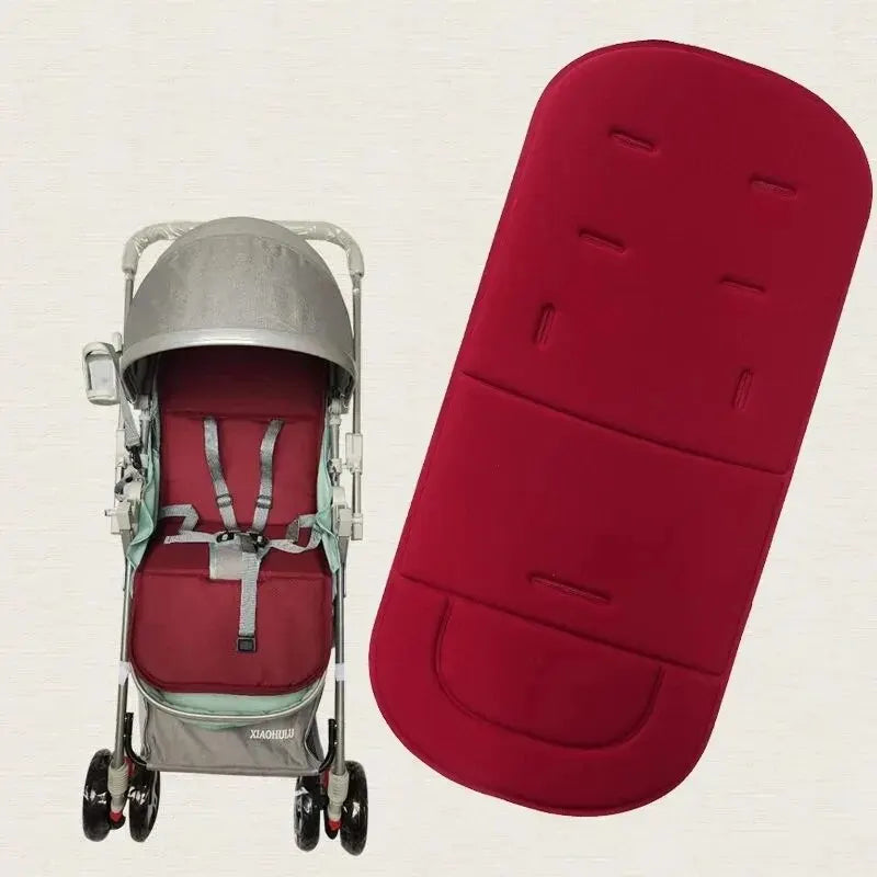 Stroller Seat Cushion Soft Baby Pushchair Car Cart High Chair Seat Trolley Cushions Kids Stroller Mattress Soft Pad Large Sizes Purest Peak