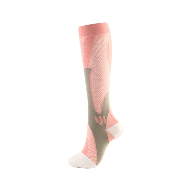 Compression Socks Varicose Veins Men's And Women's Sports Socks Football 20-30 Mmhg Elastic Anti Fatigue Pain Relief Wholesale Quick Pick Grocers