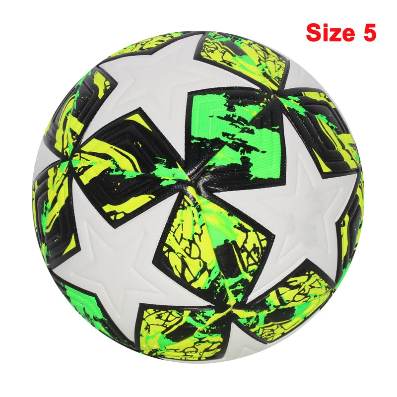 Standard Soccer Ball Professional Outdoors Sports Match Balls Training Seamless Football High Quality PU Material Size 5 Size 4 Quick Pick Grocers