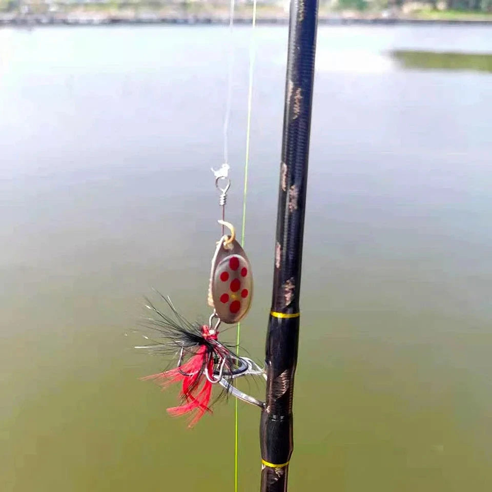 Metal Spoon Spinner Lure 2 to 8g 3.5g 10pcs/Lot Spoonbait Crankbaits Fishing Wobblers For Pike Crochet Set Bait Tackles Econic Blanks