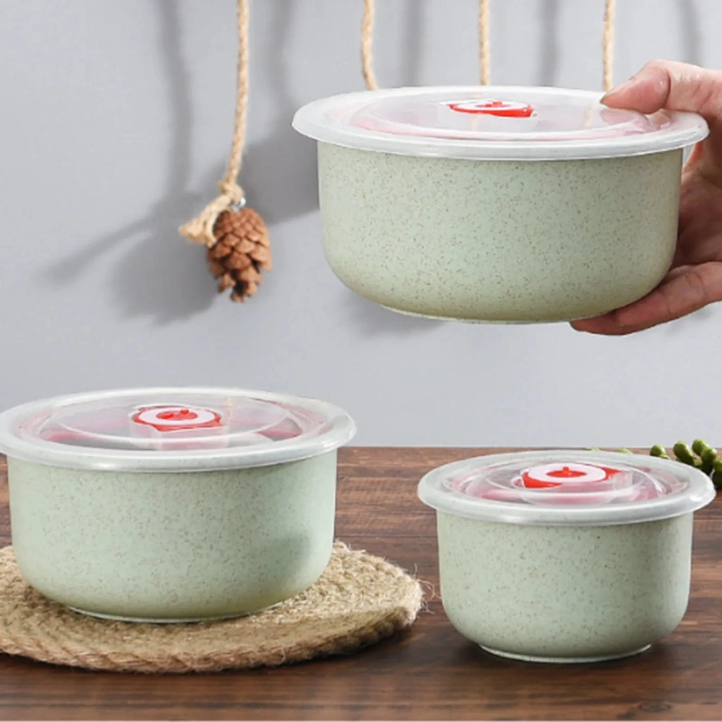 3pcs Food Storage Containers Bento Box with Lid Microwave Storage Containers for Kitchen Storage Meal Prep Take Out Econic Blanks