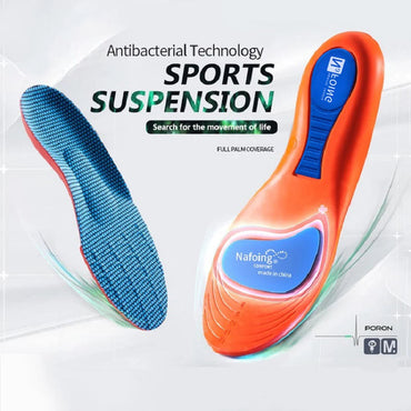 Sport Orthopedic Insoles for Feet Men Women EVA Breathable Shock Absorption Shoes Insole for Running Basketball Sport Care Pads Quick Pick Grocers
