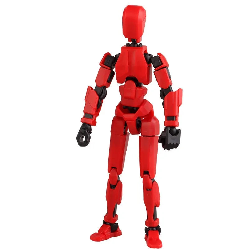 Multi-Jointed Movable Robot Mannequin – 13 Poseable Action Figures Toy Econic Blanks