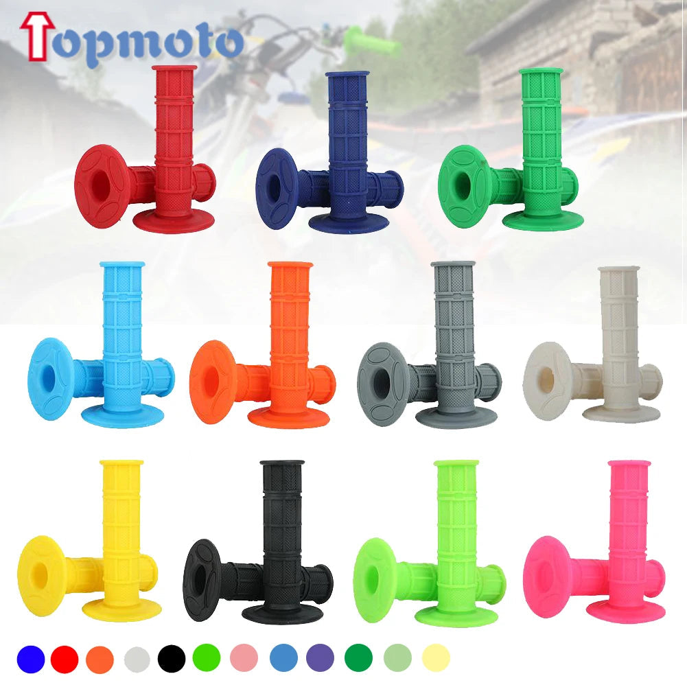 22mm MX Gel Rubber HandleBar Grip For CR CRF XR YZ WR TTR KX KLX RMZ RMX RM TC TE FC FE ATV Enduro Motocross Dirt Pit Bike Quick Pick Grocers