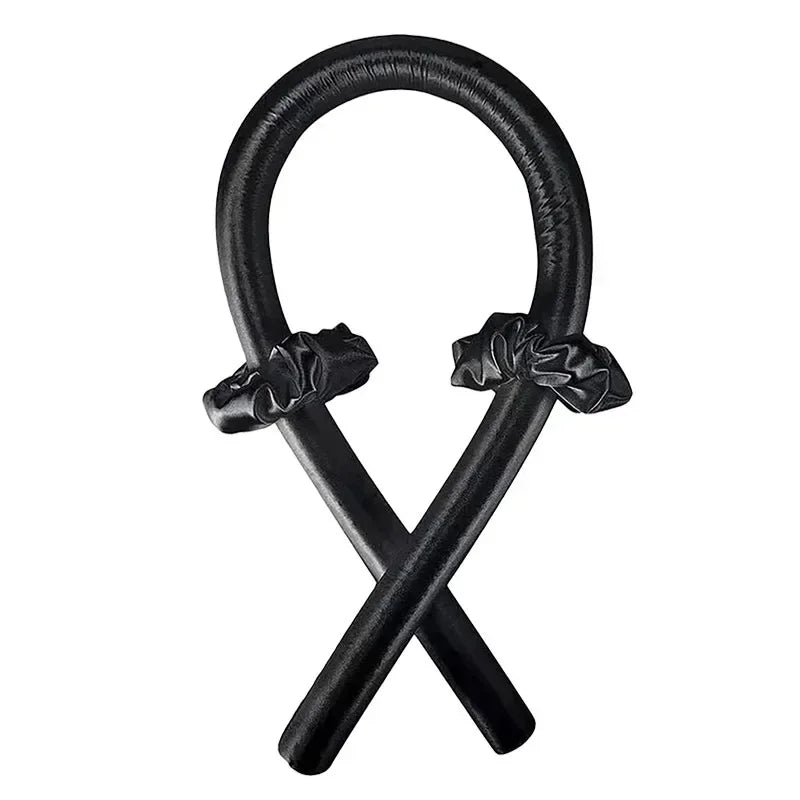Heatless Curling Rod Headband No Heat Hair Curlers Ribbon Lazy Hair Rollers Silk Curls Sleeping Soft Headband Hair Styling Tools Quick Pick Grocers