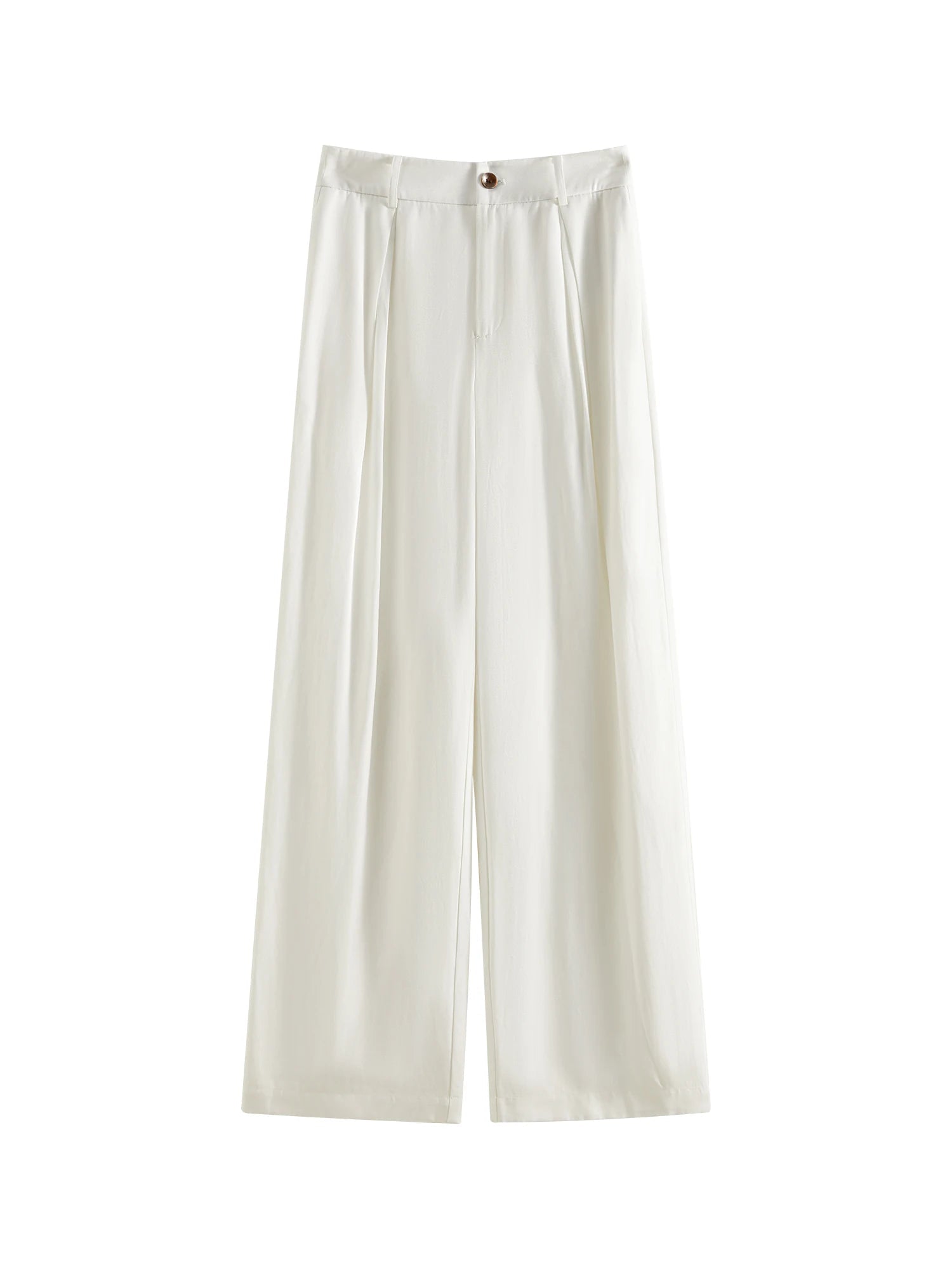 FSLE 2025 Summer Old Money Vest Wide-Leg Pants Set Vintage Tailored Two-Piece Adjustable Waist Eco Linen for Boardroom to Brunch Quick Pick Grocers