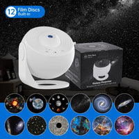 Night Light Galaxy Projector Starry Sky Projector 360° Rotate Planetarium Lamp For Kids Bedroom Valentines Day Gift Wedding Deco Quick Pick Grocers