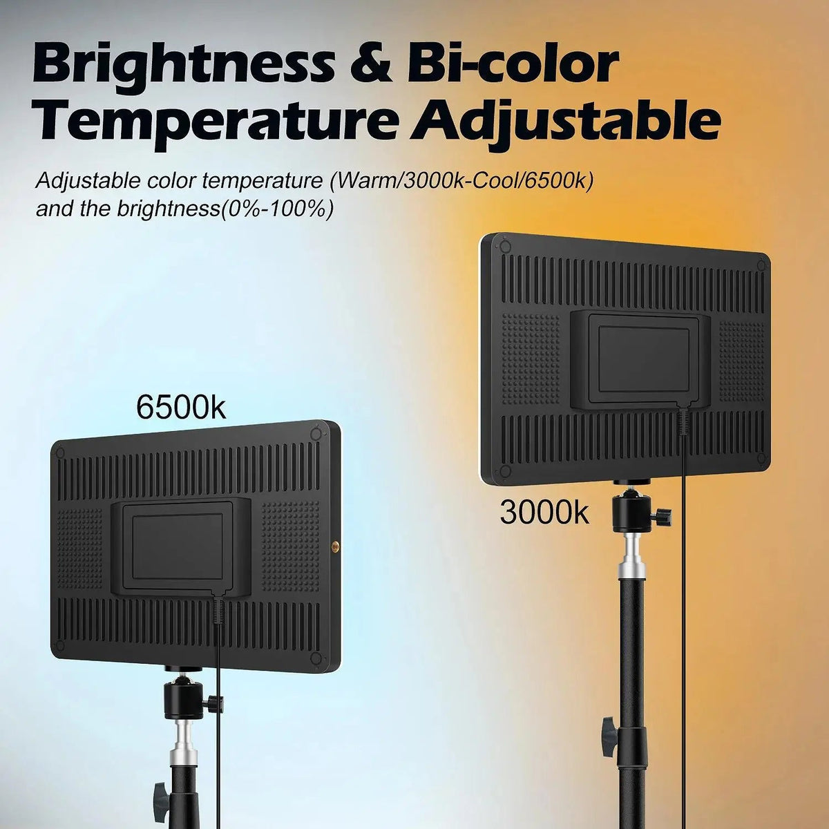 LED Video Lights Conference Photography Lighting Selfie Light Photo Studio Lamp With Tripod for Shoot Live Streaming TikTok Zoom Quick Pick Grocers
