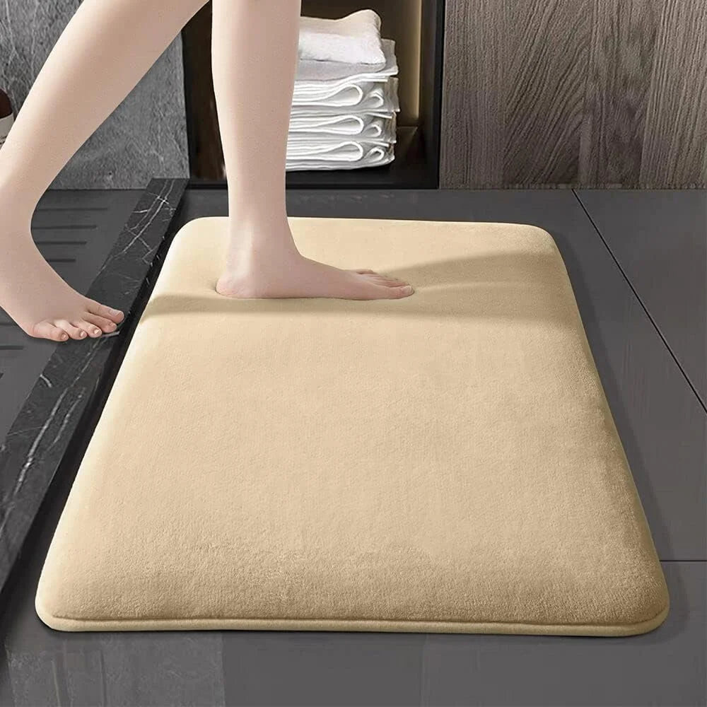 Super absorbent floor mat, super absorbent bath mat, super anti slip coral velvet bathroom floor mat, door mat Quick Pick Grocers