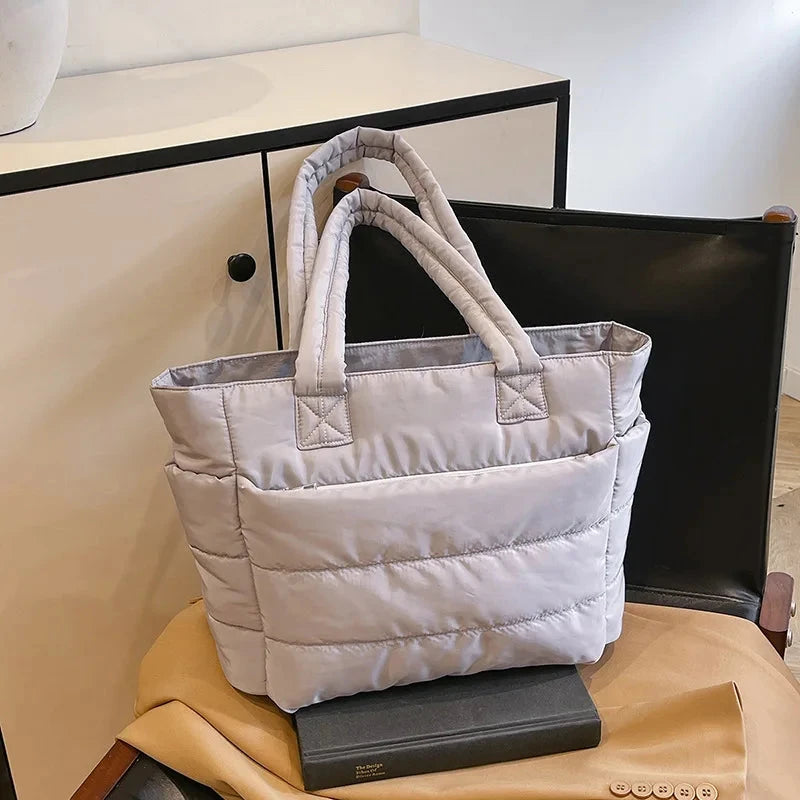 New Large Capacity Tote Bag Versatile Handbag for Women Commuting Bag Messenger Shoulder Bag Multiple Pockets Mummy Bag Econic Blanks