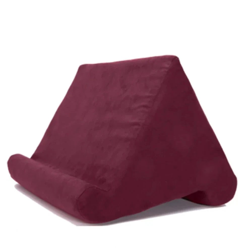 Sponge Pillow Tablet Holder for IPad Samsung Huawei Xiaomi Tablet Holder Mobile Phone Support Pillow Multi-angle Reading Stand Quick Pick Grocers
