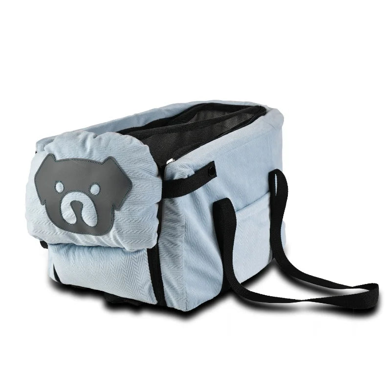 Dog Car Seat Cover Foldable Hammock Pet Harness Cat Bag Basket Stable and Foldable Travel Pet Dog and Cat Safety Car Seat Quick Pick Grocers