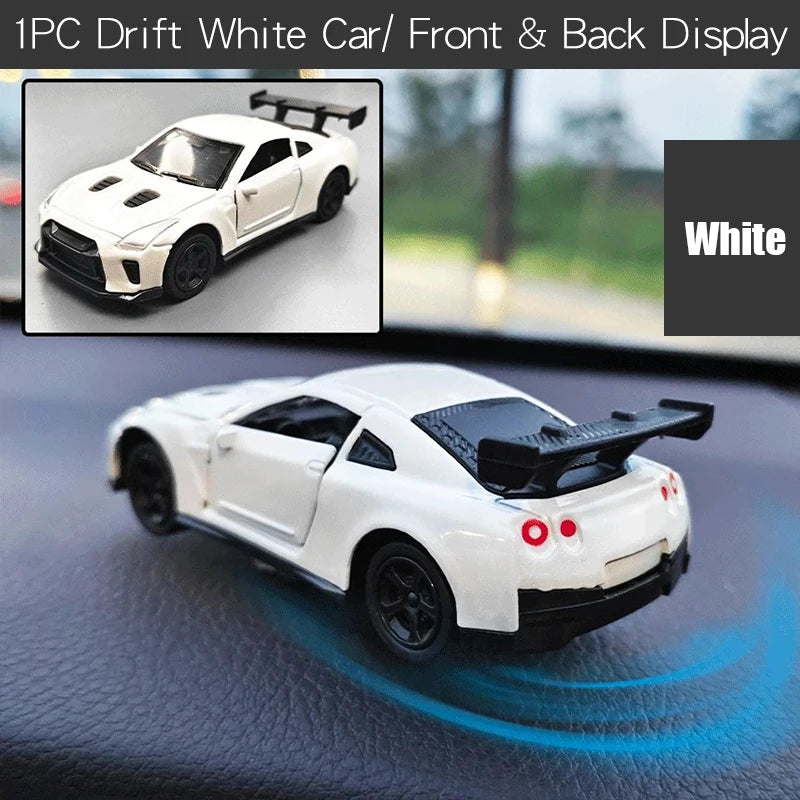 Drifting Car Model dashboard Swing Moving cool sports racing ornaments dash interior accessories decor items fun decorations men