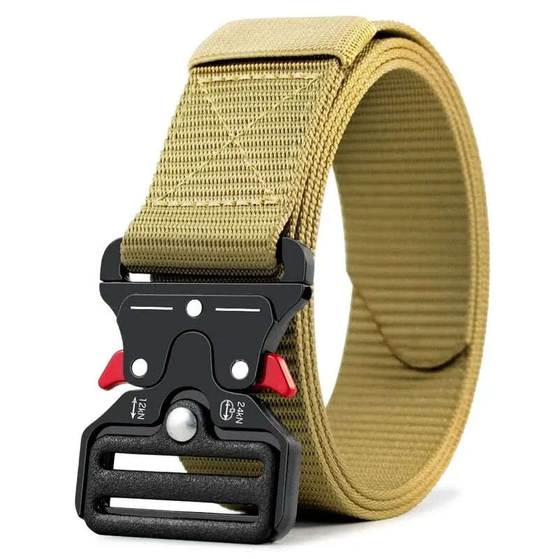 Men's Belt Outdoor Multi Function Belt High Quality Canvas For Nylon Male Luxury Belts Women's Sports Jeans Belt Neutral Belts Quick Pick Grocers