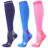 1/3 Pairs Dropship Compression Socks Varicose Veins 20-30 Mmhg Men Women Socks For Running Cycling,Football Soccer Stockings Quick Pick Grocers