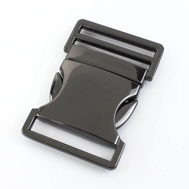 2-10Pcs 20/25/32/38mm Metal Quick Release Buckle Side Bag Strap Adjust Clip Clasp Clothes Belt Hook Closure Dog Collar Hardware Quick Pick Grocers