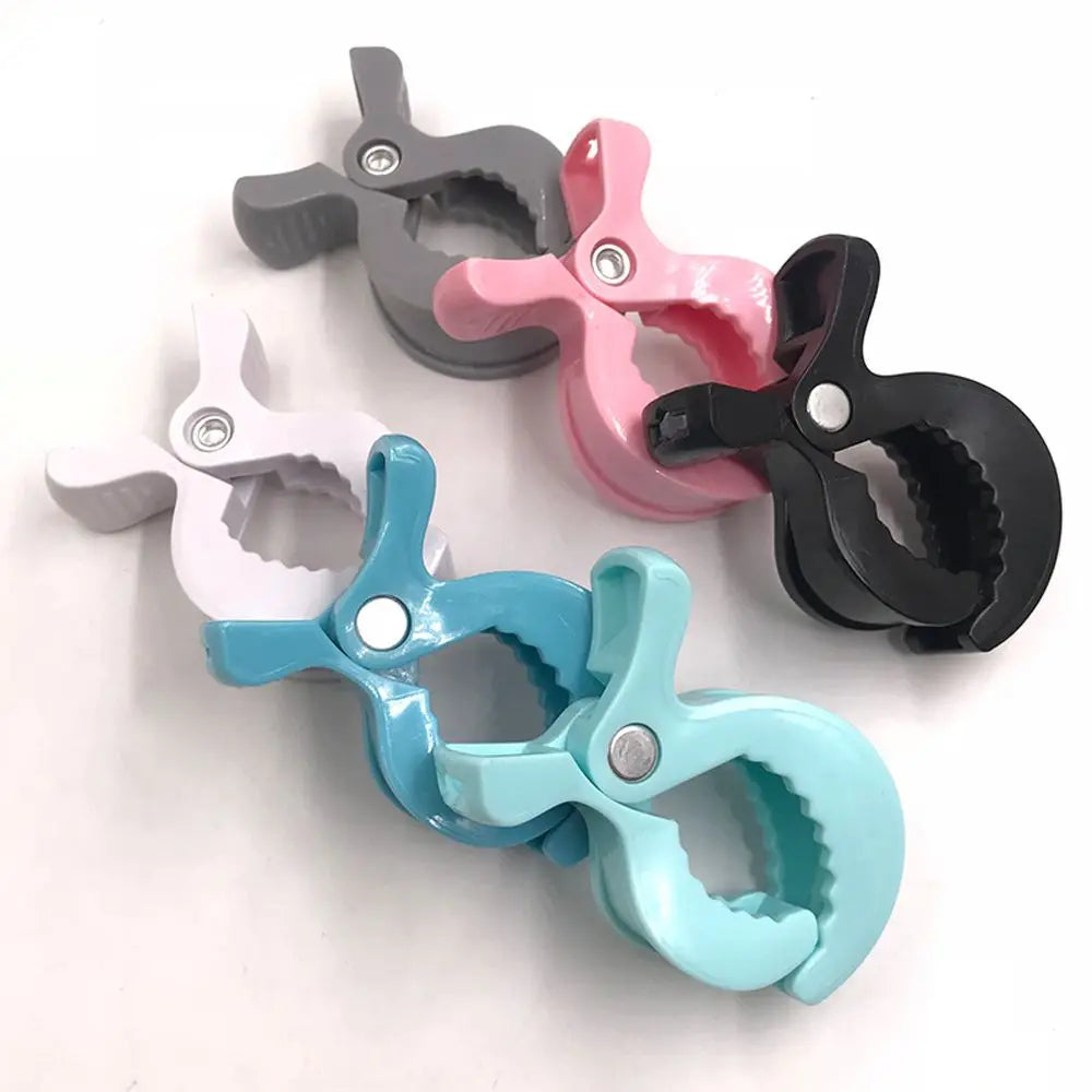 2pcs Baby Stroller Clamp Alligator Clip Pram Peg Portable Stroller Hook Baby Car Seat Clips Toddler Baby Stroller Accessories Purest Peak