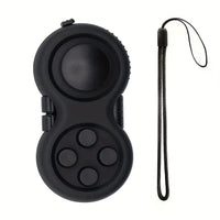 Fidget Pad with 8 Fidget Functions, Fidget Controller Stress Reducer, Fidget Toy Cube Relieves Stress and Anxiety Toys Quick Pick Grocers
