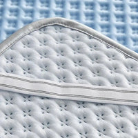 Breathable Cooling Mattress Comfortable Washable Ice Silk Bed Mat Pad Soft Skin-friendly Summer Sleeping Mat Household Quick Pick Grocers