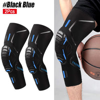 2Pcs/Pair Sport Crashproof Knee Support Pad Elbow Brace Arm Leg Compression Sleeve Outdoor Basketball Football Bicycle Protector Quick Pick Grocers