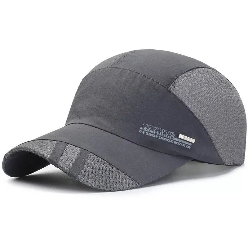 The New Spring Sun Hat Outdoor Travel Baseball Cap Sports Breathable Hat Screening Speed Dry Hat Quick Pick Grocers